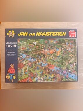 Jan Van Haasteren The Vegetation Garden 1000 pcs Puzzle